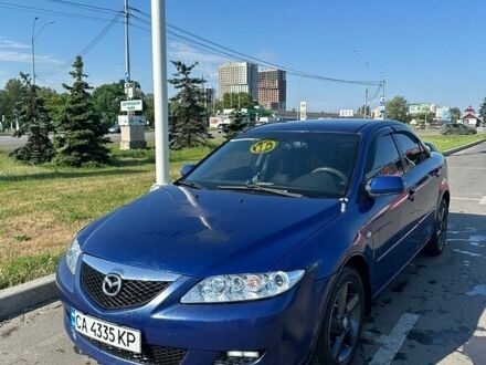 Синий Мазда 6, объемом двигателя 2 л и пробегом 376 тыс. км за 3300 $, фото 1 на Automoto.ua