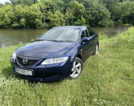 Синий Мазда 6, объемом двигателя 2 л и пробегом 321 тыс. км за 3600 $, фото 1 на Automoto.ua