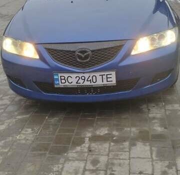 Синий Мазда 6, объемом двигателя 2 л и пробегом 287 тыс. км за 2900 $, фото 1 на Automoto.ua