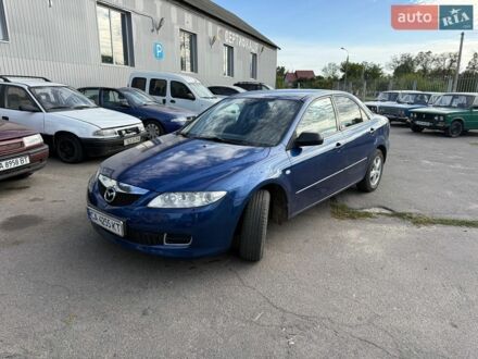 Синій Мазда 6, об'ємом двигуна 2 л та пробігом 320 тис. км за 3150 $, фото 1 на Automoto.ua