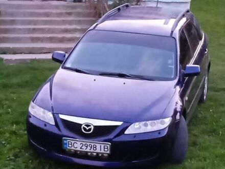 Мазда 6 2004 в Мостисках на Automoto.ua Синий Мазда 6, объемом двигателя 2 л и пробегом 218 тыс. км за 3800 $, фото 1 на Automoto.ua