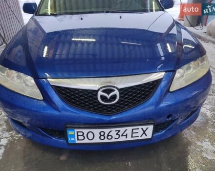 Синій Мазда 6, об'ємом двигуна 2 л та пробігом 316 тис. км за 3850 $, фото 1 на Automoto.ua