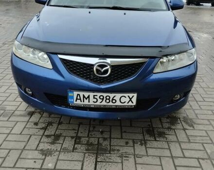 Синій Мазда 6, об'ємом двигуна 2 л та пробігом 280 тис. км за 3500 $, фото 1 на Automoto.ua
