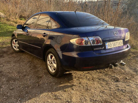 Синий Мазда 6, объемом двигателя 1.8 л и пробегом 321 тыс. км за 3950 $, фото 1 на Automoto.ua