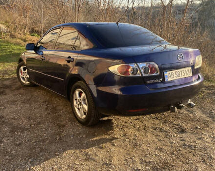 Синий Мазда 6, объемом двигателя 1.8 л и пробегом 321 тыс. км за 3950 $, фото 1 на Automoto.ua