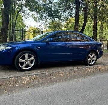 Синий Мазда 6, объемом двигателя 2.3 л и пробегом 257 тыс. км за 4900 $, фото 1 на Automoto.ua