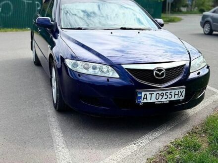 Синий Мазда 6, объемом двигателя 2 л и пробегом 227 тыс. км за 3200 $, фото 1 на Automoto.ua