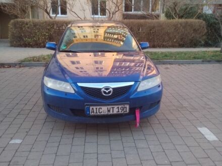 Синій Мазда 6, об'ємом двигуна 2 л та пробігом 300 тис. км за 900 $, фото 1 на Automoto.ua