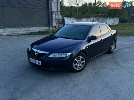 Синий Мазда 6, объемом двигателя 2 л и пробегом 221 тыс. км за 3600 $, фото 1 на Automoto.ua