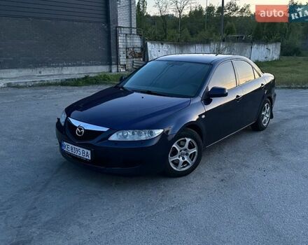 Синий Мазда 6, объемом двигателя 2 л и пробегом 221 тыс. км за 3600 $, фото 1 на Automoto.ua