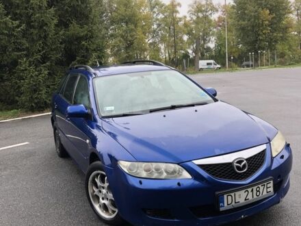 Синий Мазда 6, объемом двигателя 2 л и пробегом 220 тыс. км за 2000 $, фото 1 на Automoto.ua