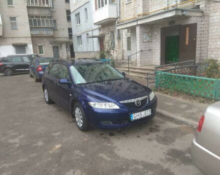 Синій Мазда 6, об'ємом двигуна 2 л та пробігом 190 тис. км за 2199 $, фото 1 на Automoto.ua