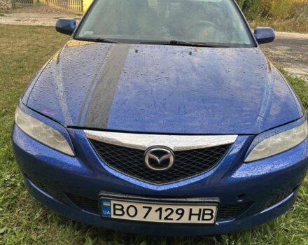 Синий Мазда 6, объемом двигателя 2 л и пробегом 290 тыс. км за 3506 $, фото 1 на Automoto.ua