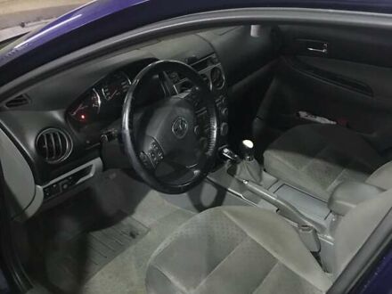 Синий Мазда 6, объемом двигателя 1.8 л и пробегом 200 тыс. км за 4200 $, фото 1 на Automoto.ua