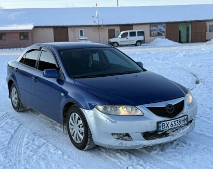 Синій Мазда 6, об'ємом двигуна 2 л та пробігом 210 тис. км за 2600 $, фото 1 на Automoto.ua