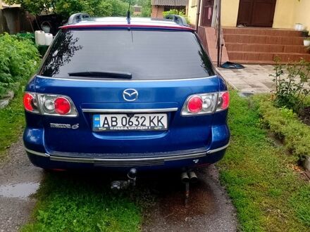 Синій Мазда 6, об'ємом двигуна 1.8 л та пробігом 330 тис. км за 4000 $, фото 1 на Automoto.ua