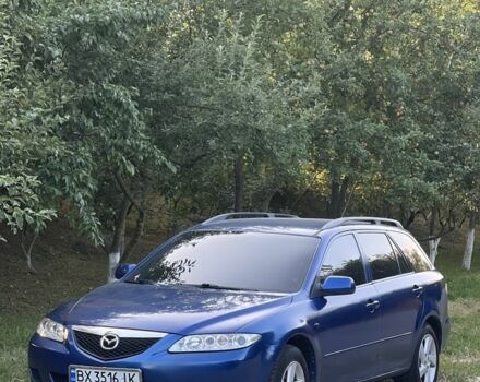 Синий Мазда 6, объемом двигателя 2 л и пробегом 400 тыс. км за 2906 $, фото 1 на Automoto.ua