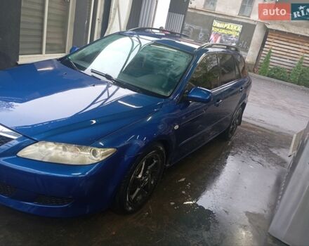 Синій Мазда 6, об'ємом двигуна 2 л та пробігом 240 тис. км за 4000 $, фото 1 на Automoto.ua