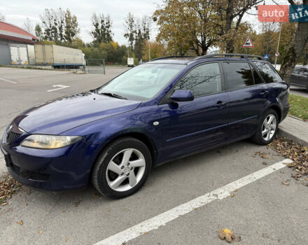 Синій Мазда 6, об'ємом двигуна 2 л та пробігом 230 тис. км за 4500 $, фото 1 на Automoto.ua