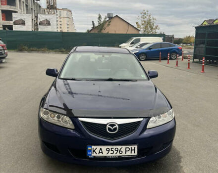 Синий Мазда 6, объемом двигателя 2 л и пробегом 309 тыс. км за 3500 $, фото 1 на Automoto.ua