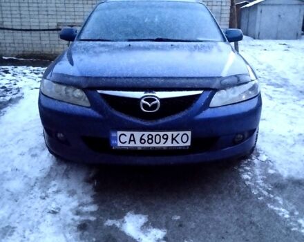 Синій Мазда 6, об'ємом двигуна 2 л та пробігом 280 тис. км за 3500 $, фото 1 на Automoto.ua