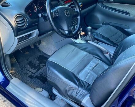 Синий Мазда 6, объемом двигателя 2 л и пробегом 200 тыс. км за 4000 $, фото 1 на Automoto.ua