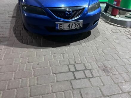 Синий Мазда 6, объемом двигателя 2 л и пробегом 370 тыс. км за 2000 $, фото 1 на Automoto.ua