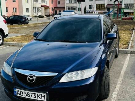 Синий Мазда 6, объемом двигателя 1.8 л и пробегом 312 тыс. км за 4200 $, фото 1 на Automoto.ua