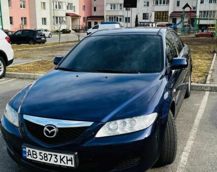 Синий Мазда 6, объемом двигателя 1.8 л и пробегом 312 тыс. км за 4200 $, фото 1 на Automoto.ua