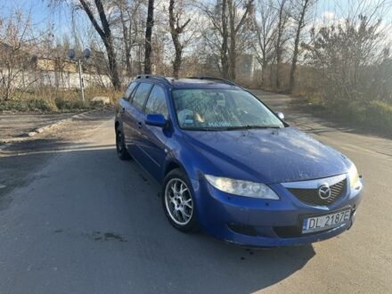 Синий Мазда 6, объемом двигателя 2 л и пробегом 250 тыс. км за 2500 $, фото 1 на Automoto.ua