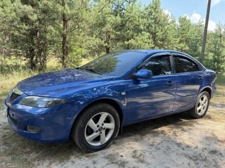 Синій Мазда 6, об'ємом двигуна 2 л та пробігом 245 тис. км за 3350 $, фото 1 на Automoto.ua