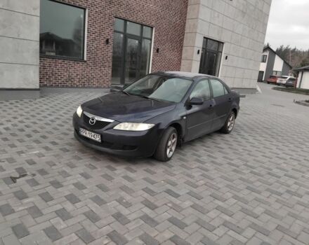 Синий Мазда 6, объемом двигателя 2 л и пробегом 340 тыс. км за 1850 $, фото 1 на Automoto.ua