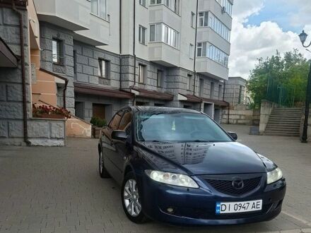 Синий Мазда 6, объемом двигателя 2.26 л и пробегом 400 тыс. км за 2950 $, фото 1 на Automoto.ua