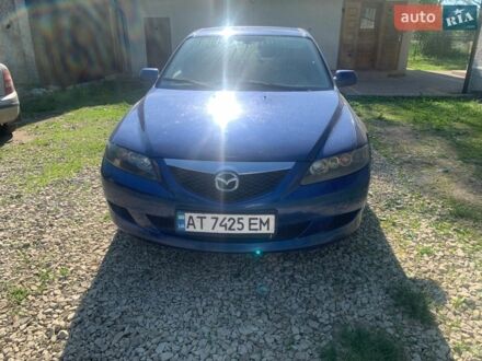 Синий Мазда 6, объемом двигателя 2 л и пробегом 380 тыс. км за 2550 $, фото 1 на Automoto.ua