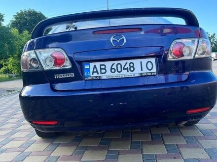Синий Мазда 6, объемом двигателя 2 л и пробегом 227 тыс. км за 3600 $, фото 1 на Automoto.ua