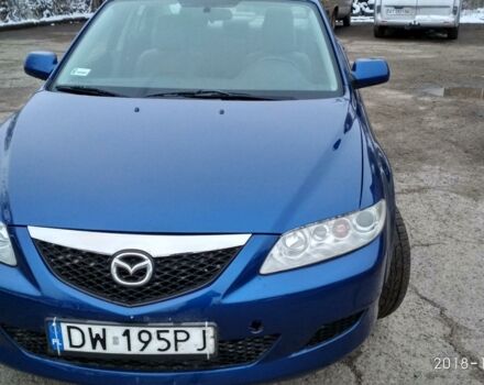 Синій Мазда 6, об'ємом двигуна 2 л та пробігом 186 тис. км за 2950 $, фото 1 на Automoto.ua