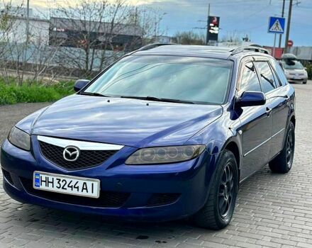 Синий Мазда 6, объемом двигателя 2 л и пробегом 330 тыс. км за 3600 $, фото 1 на Automoto.ua