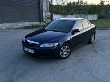 Синий Мазда 6, объемом двигателя 2 л и пробегом 221 тыс. км за 3600 $, фото 1 на Automoto.ua