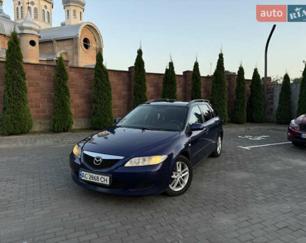 Синий Мазда 6, объемом двигателя 2 л и пробегом 360 тыс. км за 2999 $, фото 1 на Automoto.ua