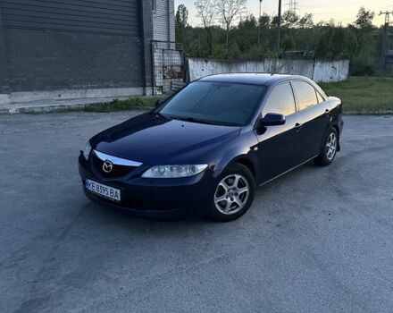 Синий Мазда 6, объемом двигателя 2 л и пробегом 221 тыс. км за 3600 $, фото 1 на Automoto.ua