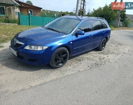 Синий Мазда 6, объемом двигателя 2 л и пробегом 330 тыс. км за 2850 $, фото 1 на Automoto.ua