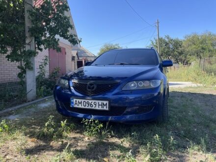 Синий Мазда 6, объемом двигателя 2.3 л и пробегом 250 тыс. км за 3500 $, фото 1 на Automoto.ua