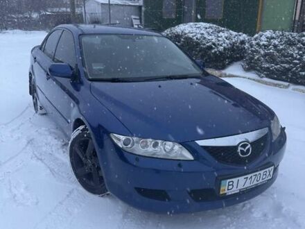 Синій Мазда 6, об'ємом двигуна 2 л та пробігом 182 тис. км за 3900 $, фото 1 на Automoto.ua