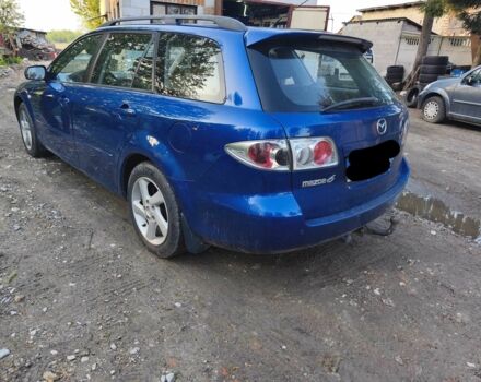 Синій Мазда 6, об'ємом двигуна 2 л та пробігом 270 тис. км за 1301 $, фото 1 на Automoto.ua