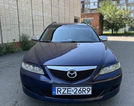 Синій Мазда 6, об'ємом двигуна 2 л та пробігом 333 тис. км за 2500 $, фото 1 на Automoto.ua