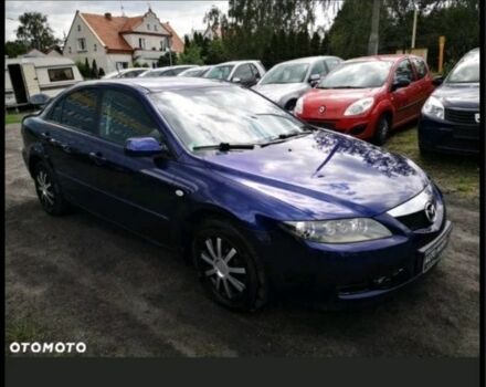 Синий Мазда 6, объемом двигателя 2 л и пробегом 268 тыс. км за 3900 $, фото 1 на Automoto.ua