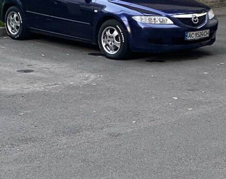 Синій Мазда 6, об'ємом двигуна 2 л та пробігом 324 тис. км за 4200 $, фото 1 на Automoto.ua