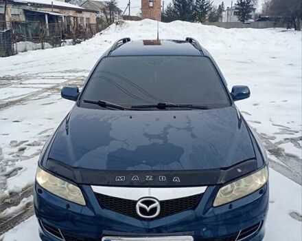 Синій Мазда 6, об'ємом двигуна 2 л та пробігом 252 тис. км за 2700 $, фото 1 на Automoto.ua
