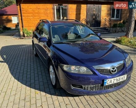 Синий Мазда 6, объемом двигателя 1.8 л и пробегом 229 тыс. км за 5500 $, фото 1 на Automoto.ua