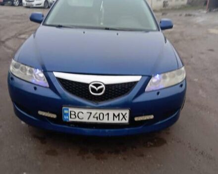 Синій Мазда 6, об'ємом двигуна 2 л та пробігом 380 тис. км за 3900 $, фото 1 на Automoto.ua